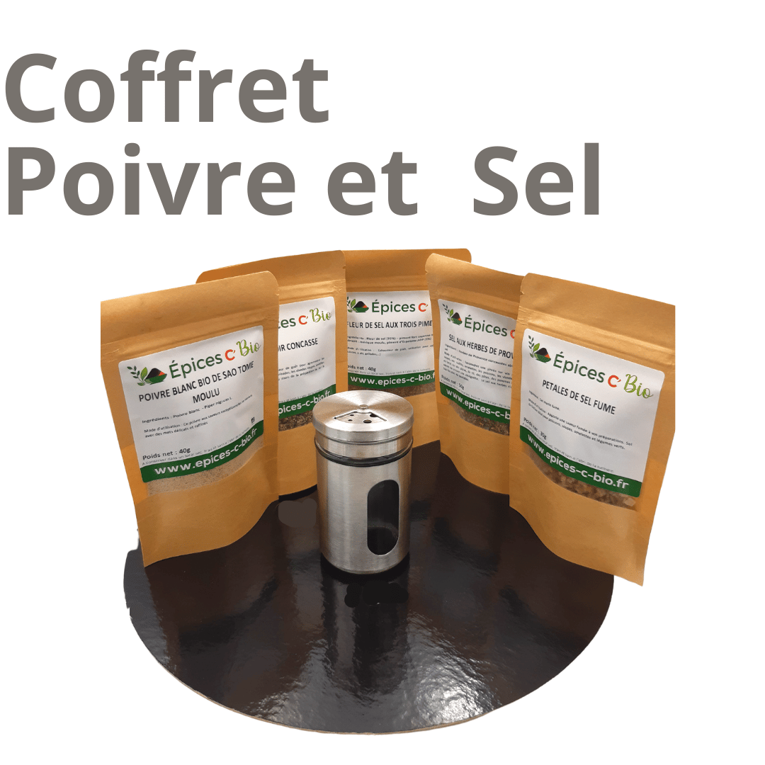 Coffret - Poivre & Sel < Coffrets Cadeaux